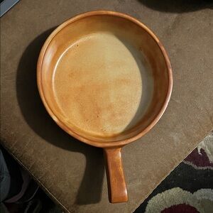 Ceramiche Partenopee Italian Terracotta single handled baking dish